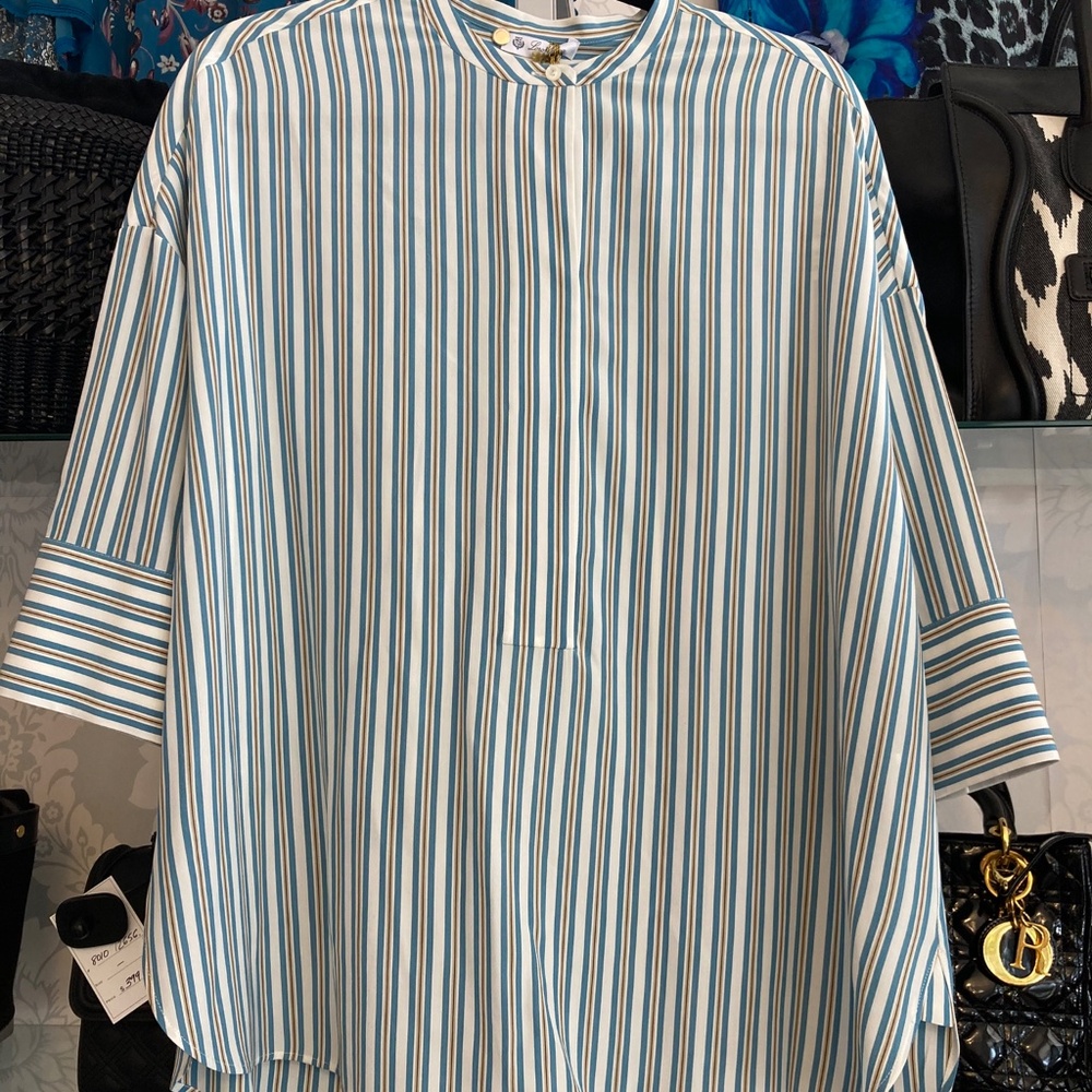 Loro Piana Button-Up Dress – Size Large -- New With Tags